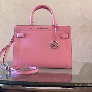 NWT Michael Kors Rayne satchel carnation